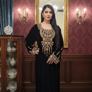 مخور مخمل اسود مقاس 56